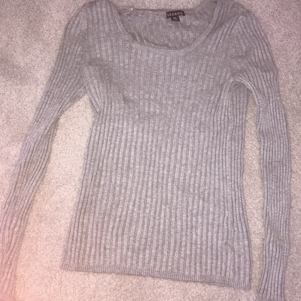 Long Sleeve Ribbed Shirt